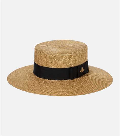 chapeau de paille gucci|Chapeau de paille en marron – Gucci .